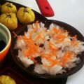 ☆★ケイト★☆'s cooksnap of when they made 菊花大根・菊花かぶ☆おせちの酢の物.