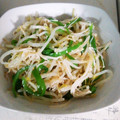 オアシス☆彡's cooksnap of when they made えのきともやしとピーマンのナムル♪.
