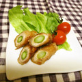 龍青空ママ's cooksnap of when they made 簡単定番☆アスパラの豚肉巻き.