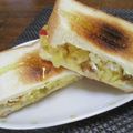 ジョングレ's cooksnap of when they made クリチとおいもとくるみのホットサンド＊＊.
