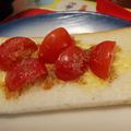あゆたっくん's cooksnap of when they made 健康的な朝に♡トマトの胡麻和えトースト♡.