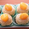 こももさん's cooksnap of when they made おせちアレンジ☆きんとん伊達巻モンブラン.