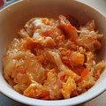 ♡みにゃ♡'s cooksnap of when they made リメイク☆かき揚げの卵とじ.