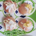 xam's cooksnap of when they made 簡単･お節料理に飽きたら生ハム手毬寿司.