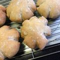 ももピヨ母さん's cooksnap of when they made HB使用♬全粒粉入りくるみパン.