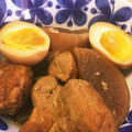 マーチャリー's cooksnap of when they made 豚の角煮と大根と半熟卵の煮物.