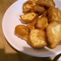 3姉妹ちゃんママ's cooksnap of when they made 俺の芋天ぷらの食べ方♪.