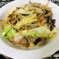 ducktail's cooksnap of when they made 豚にらオイスター焼きそば.