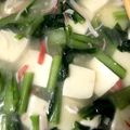 めいちママ＊'s cooksnap of when they made 簡単！あったかカニカマ豆腐.