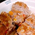 ぱんだでぽん's cooksnap of when they made 型なしで簡単♪具沢山ミートローフ♡.