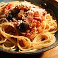 piyo_piyo's cooksnap of when they made ベーコンのトマトソースパスタ☆娼婦風.