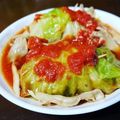 クッキングきのこ's cooksnap of when they made ☆トマトソースのロールキャベツ☆.
