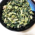 うーばえ's cooksnap of when they made カブの葉っぱの消費には☆カブの葉炒め.