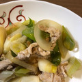 みこふ◉'s cooksnap of when they made 豚こまネギネギしょうがポン酢炒め.