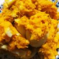 ちびねこのお姉ちゃん's cooksnap of when they made カボチャとゴロッと卵のコクうまサラダ.