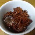 料理人クマ's cooksnap of when they made 鶏レバーの甘辛生姜煮.