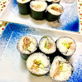 ふたごゆき's cooksnap of when they made 牛肉とレタスの巻き寿司★節分の恵方巻にも.