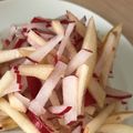 Yokchina's cooksnap of when they made 赤かぶとりんごのラブリー♡サラダ.