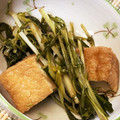 borsch's cooksnap of when they made 水菜と厚揚げのさっと煮.
