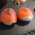 ミシガン娘。's cooksnap of when they made スモークサーモンの簡単手まり寿司.