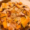 ＄ophie's cooksnap of when they made かぼちゃとベーコンの和風パスタ❀.