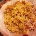 Emmabeagle's cooksnap of when they made カリフラワーとヒヨコ豆のカレー.