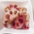 なーなちゃん's cooksnap of when they made さっぱり♪梅れんこん.