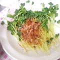choco831's cooksnap of when they made かいわれ大根のおひたし【節約】.