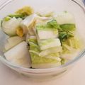 ゅ・u・ぅ's cooksnap of when they made 白菜の漬物／二度漬けで美味しさ濃縮.