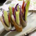 れもん12's cooksnap of when they made ちくわと野菜のオシャレなオードブル＊.