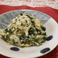 赤い電話's cooksnap of when they made 簡単 ほうれん草の白和え.