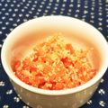 あなぼこ毛布's cooksnap of when they made にんじんのたらこ炒め.