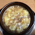 52te34se's cooksnap of when they made お餅で簡単♪オニオングラタンスープ風.