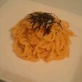 あとちゃん７９'s cooksnap of when they made 濃厚！　明太カルボナーラ.