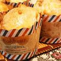 きまぐれ食堂。's cooksnap of when they made カッテージチーズで！ダブルチーズマフィン.