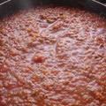 haruchiko's cooksnap of when they made 我が家のミートソース.