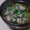 Ocean_ray's cooksnap of when they made 豚バラと小松菜のお雑煮.