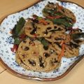 きらり流れ星's cooksnap of when they made ピリ辛レンコンとひじきのきんぴら.