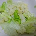 ぽちぼて's cooksnap of when they made レタスとじゃがいものサラダ☆.
