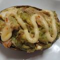 豆まめにゃんこ's cooksnap of when they made アボカドとクリームチーズ焼き.