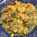 ちゃぎー's cooksnap of when they made ⭐️5分で簡単、美味しいチャーハン.