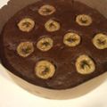 奏唯ママ's cooksnap of when they made 簡単＊ヘルシー♪チョコバナナケーキ♪.