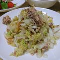 kohmom's cooksnap of when they made 白菜消費に！白菜とサバ水煮缶のサラダ.
