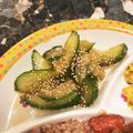 時々肉を食べたい's cooksnap of when they made 即席！タタキきゅうり.