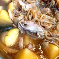 えそそそ's cooksnap of when they made ご飯が進む味♪すき焼きの残りで肉じゃが.