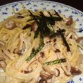 えっこぱんだ's cooksnap of when they made しめじの和風簡単パスタ♪.