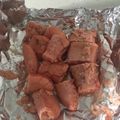 エイビーズ's cooksnap of when they made オーブントースターで焼きタラコ丼♪.
