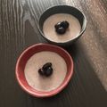 新幹線通勤！'s cooksnap of when they made リメイク★お正月の黒豆で簡単黒豆プリン！.