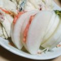 まゆりん。。。's cooksnap of when they made 簡単＊おせちに＊サーモンの大根なます.
