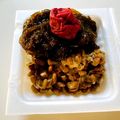 azbjbn's cooksnap of when they made 梅もずく納豆.
